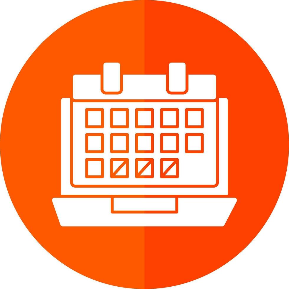 Kalender-Vektor-Icon-Design vektor