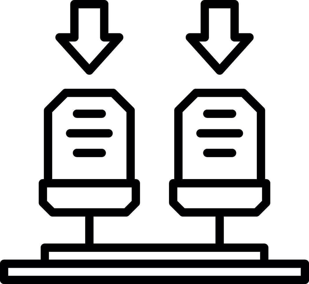 radio vektor ikon design