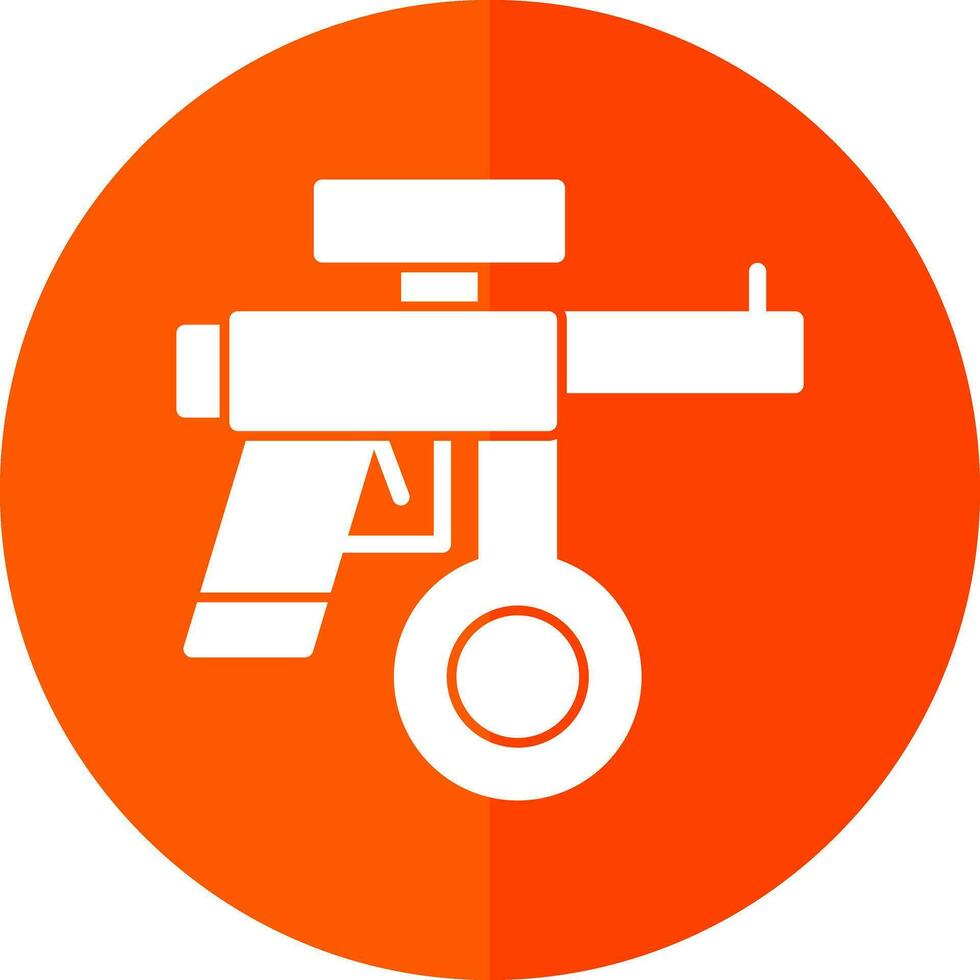 Paintball-Vektor-Icon-Design vektor