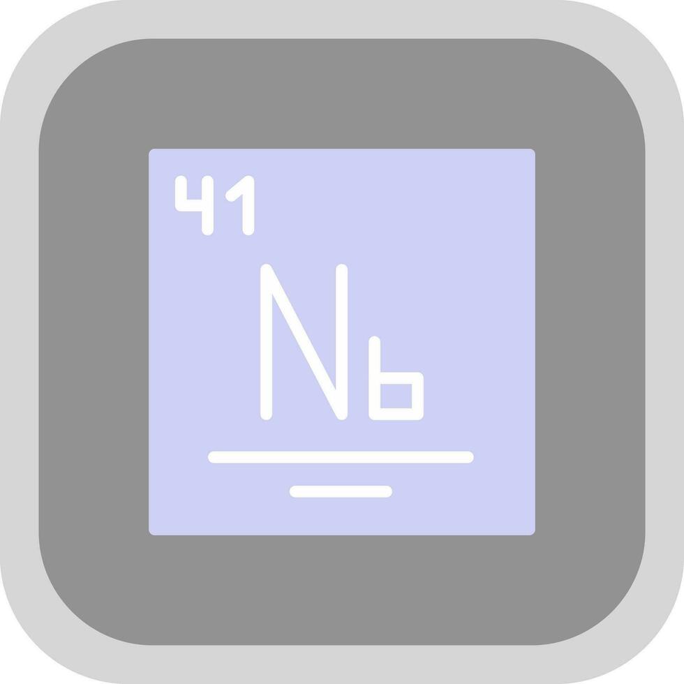 niob vektor ikon design