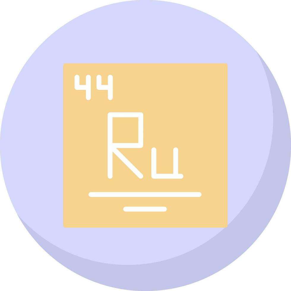 Ruthenium Vektor Symbol Design