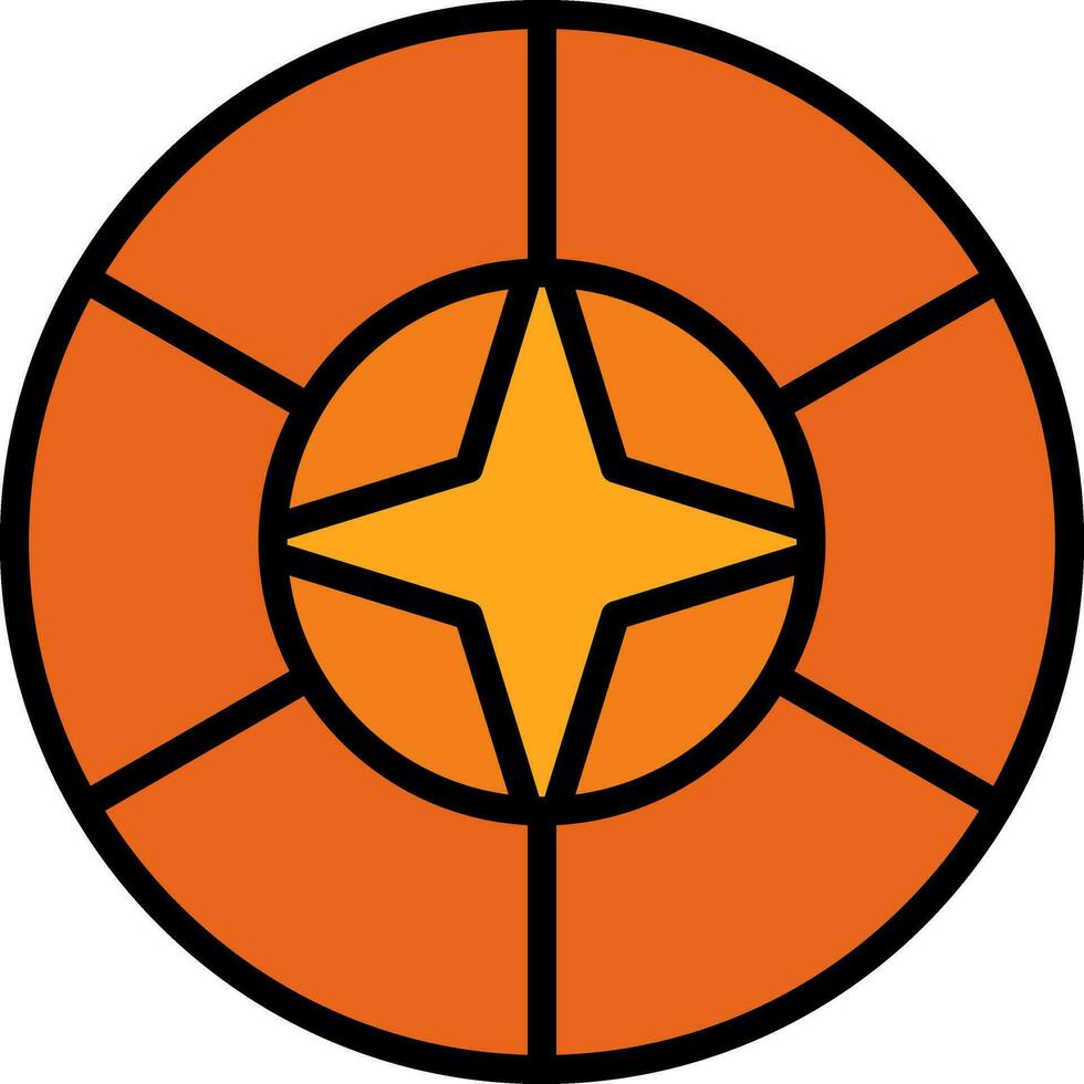 Frisbeescheibe Vektor Symbol Design