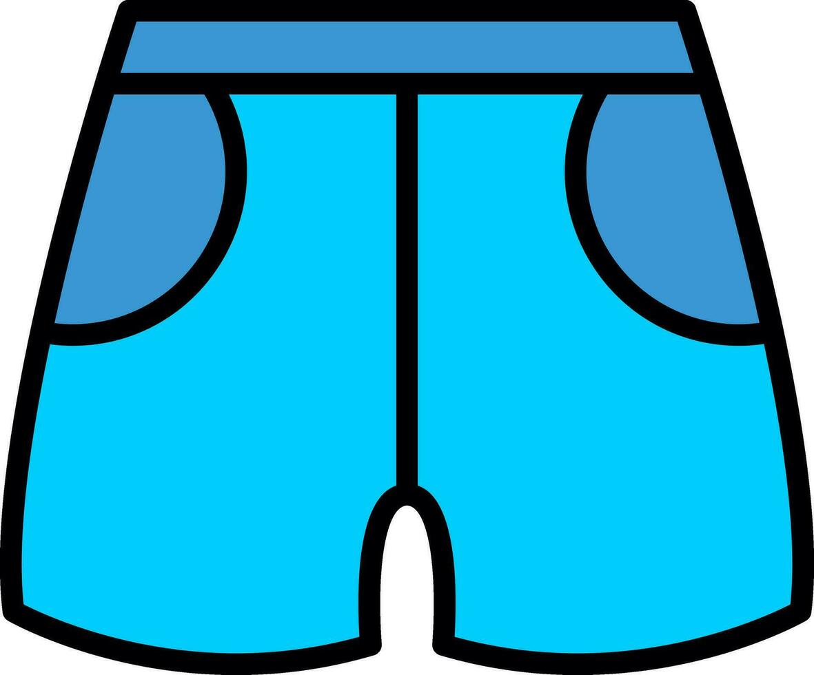 schwimmen kurze Hose Vektor Symbol Design