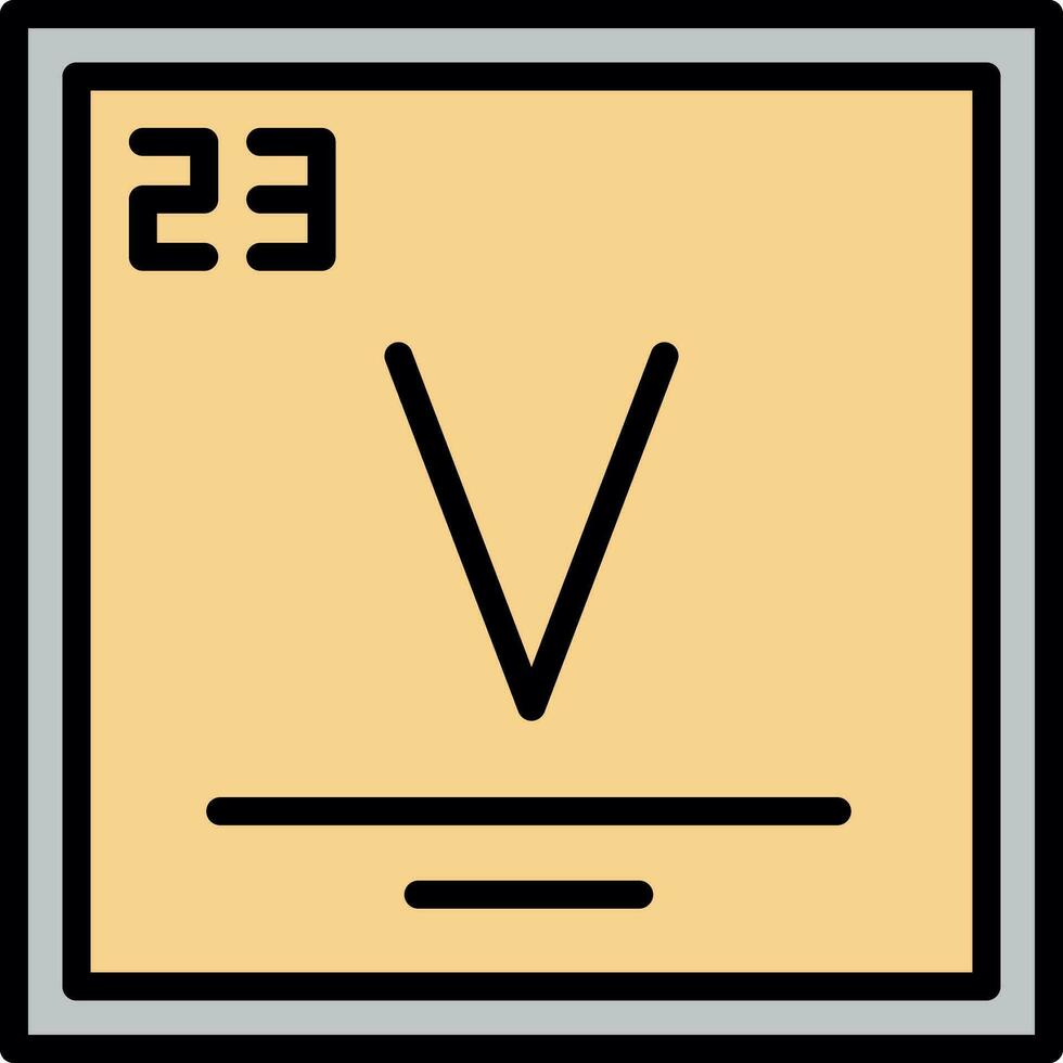 Vanadium Vektor Symbol Design