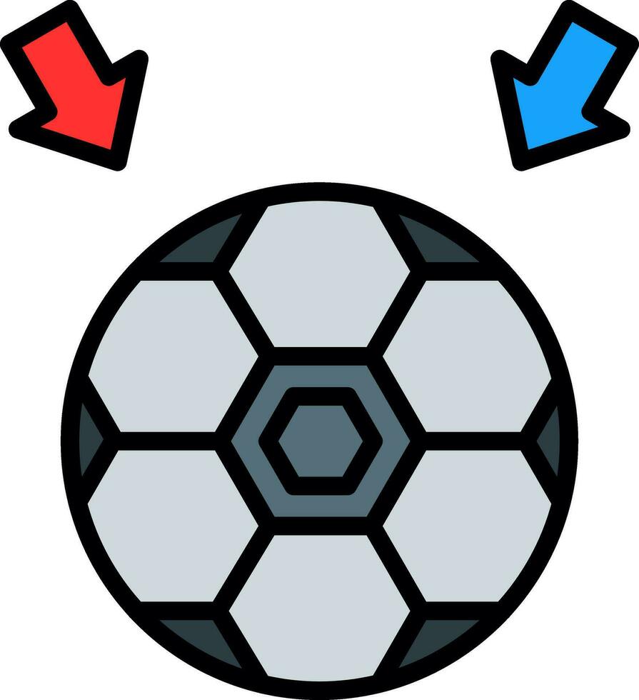 fotboll boll vektor ikon design