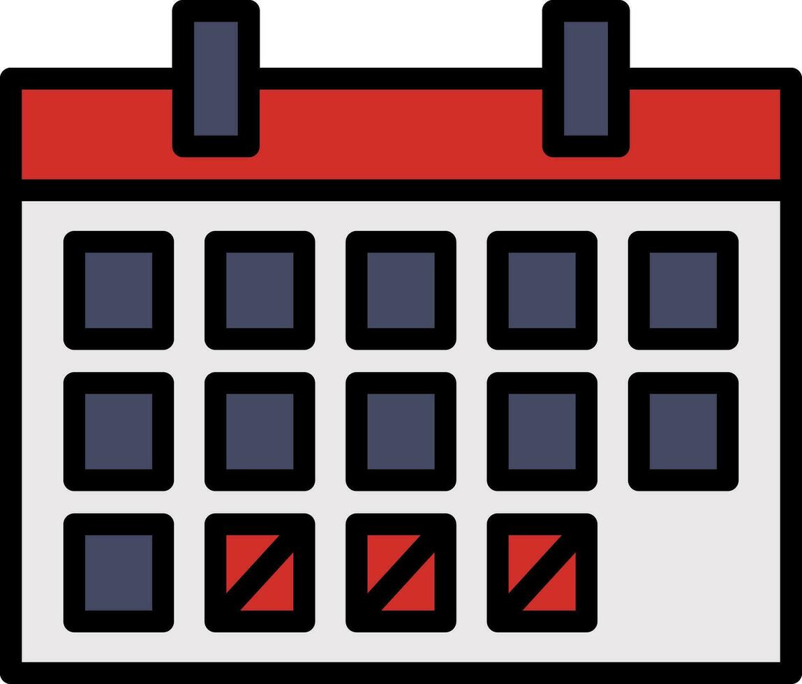 Zeitplan-Vektor-Icon-Design vektor