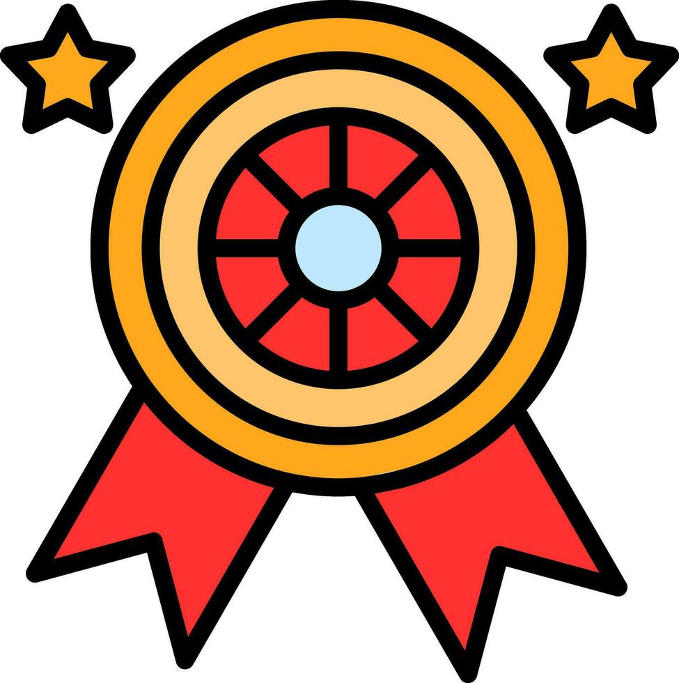 Award-Vektor-Icon-Design vektor