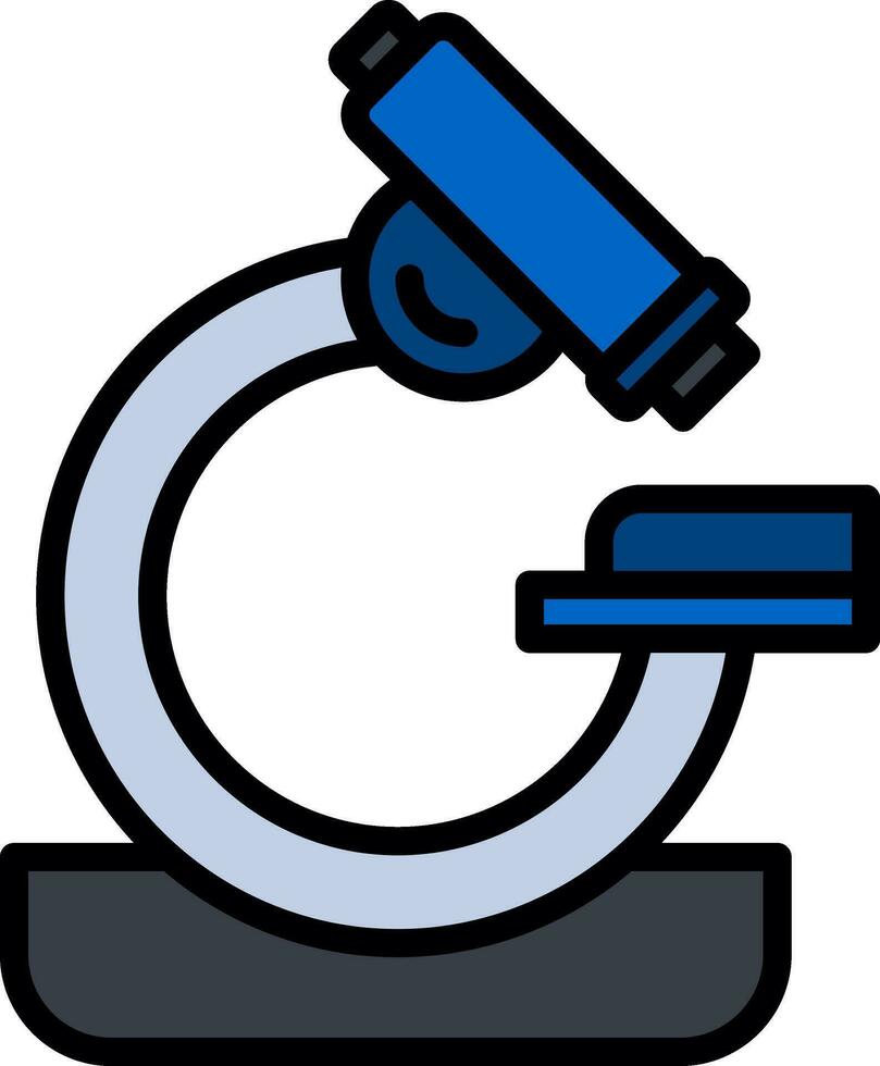 mikroskop vektor ikon design