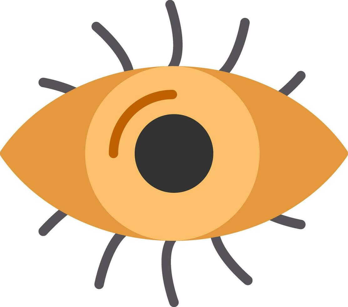 Auge-Vektor-Icon-Design vektor