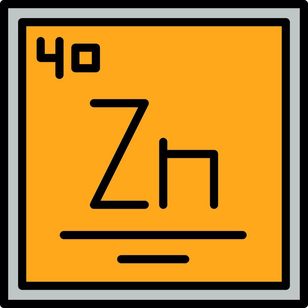 zirkonium vektor ikon design