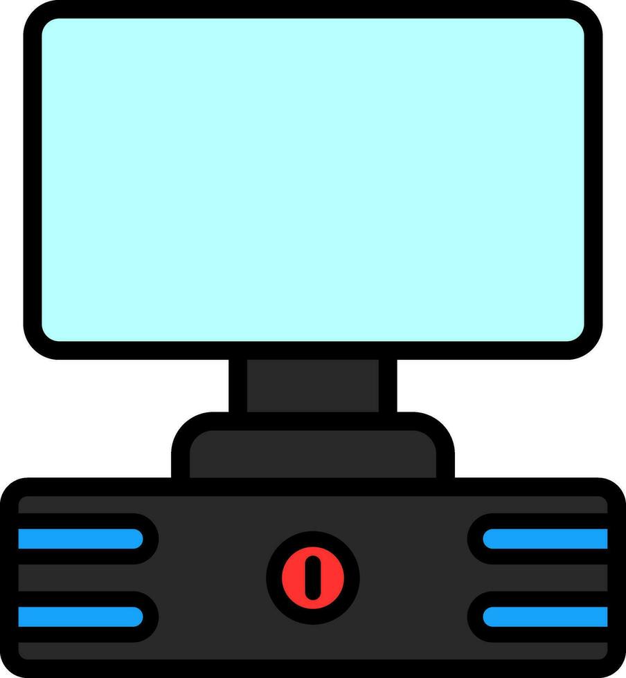 Computer-Vektor-Icon-Design vektor