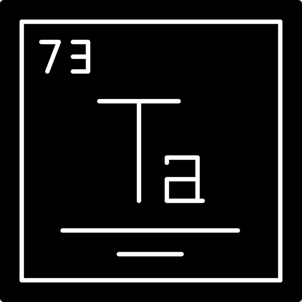 Tantal Vektor Symbol Design