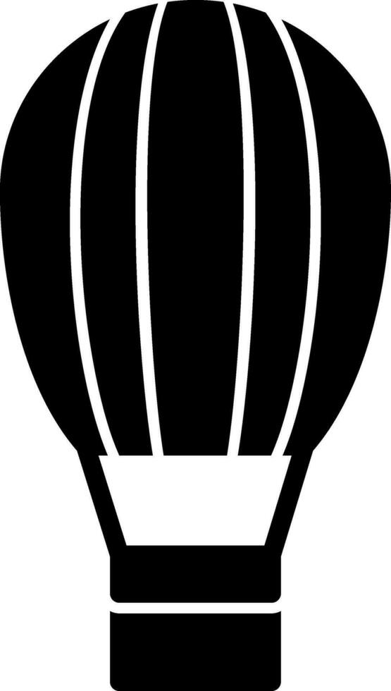 Heißluftballon-Vektor-Icon-Design vektor