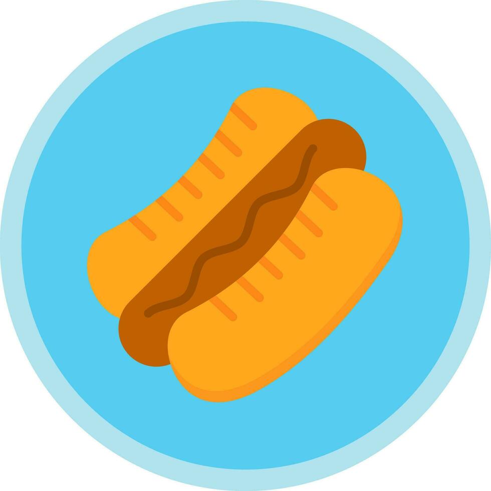 Hot-Dog-Vektor-Icon-Design vektor