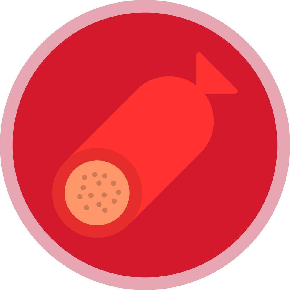 Salami-Vektor-Icon-Design vektor