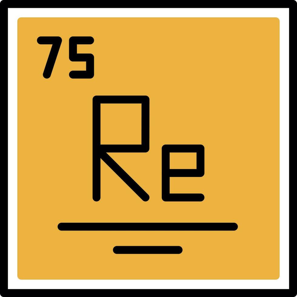 Rhenium Vektor Symbol Design