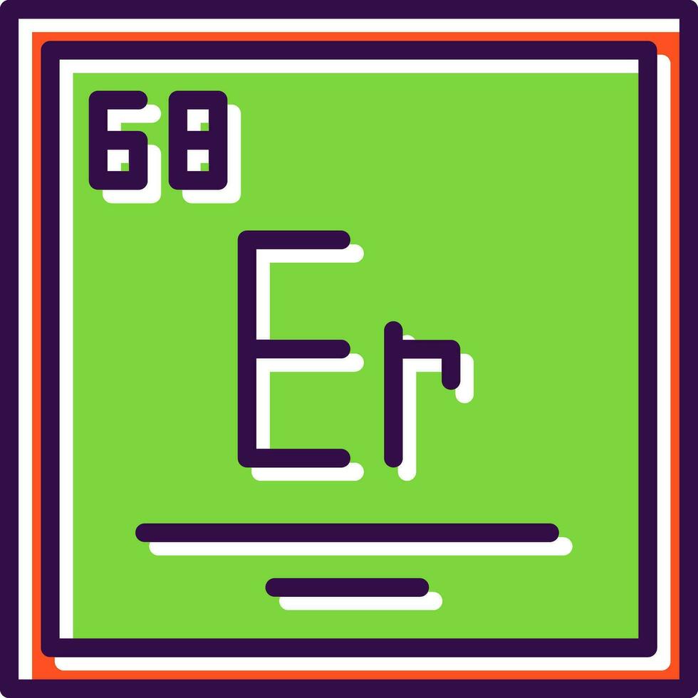 Erbium Vektor Symbol Design