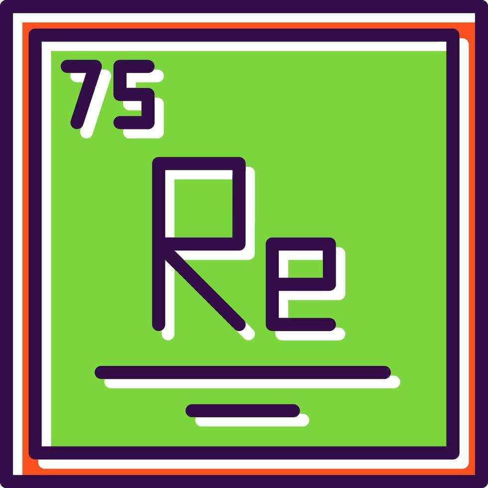 Rhenium Vektor Symbol Design