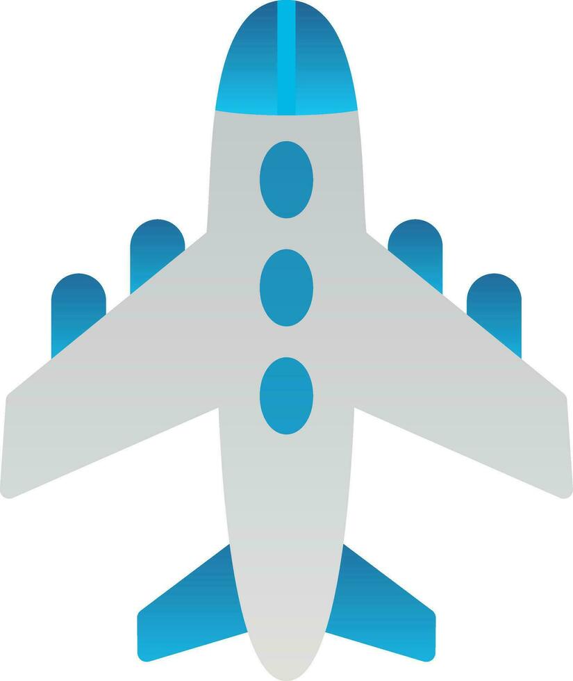 Flugzeug-Vektor-Icon-Design vektor