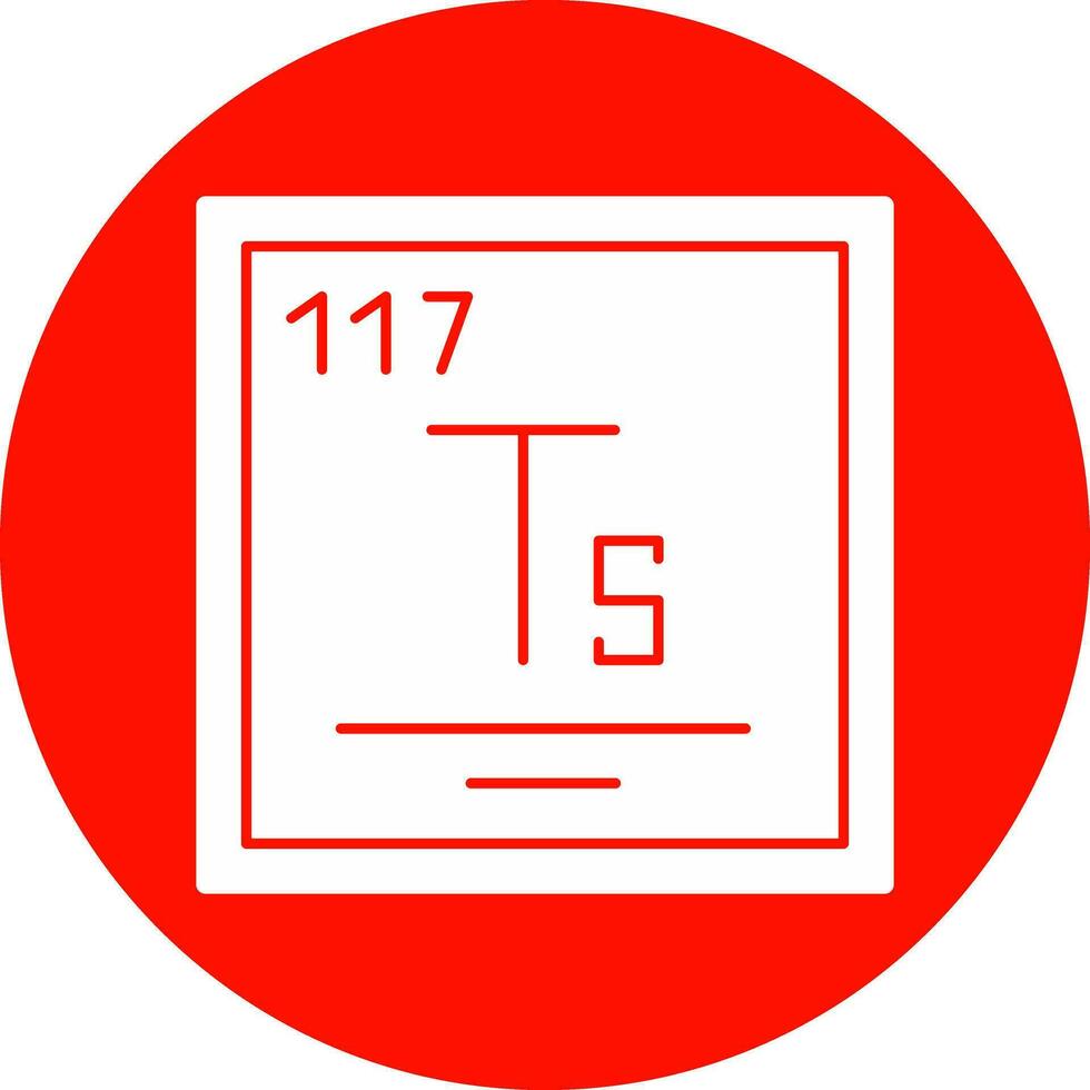 Tennessine Vektor Symbol Design