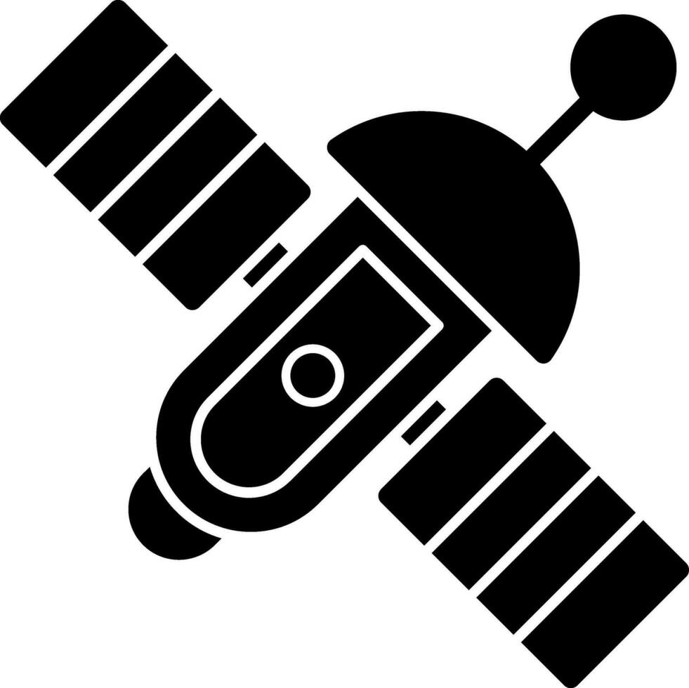 Satelliten-Vektor-Icon-Design vektor