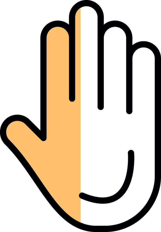 Hand-Vektor-Icon-Design vektor