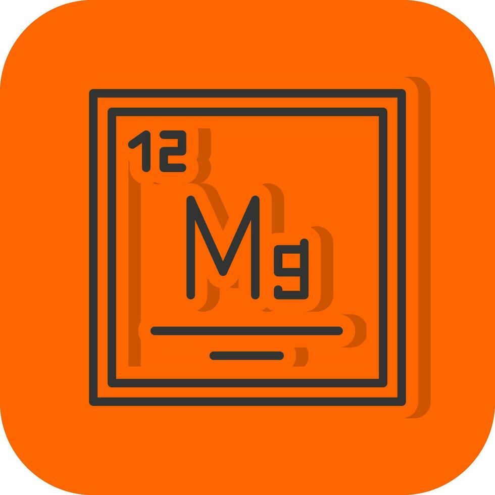 magnesium vektor ikon design