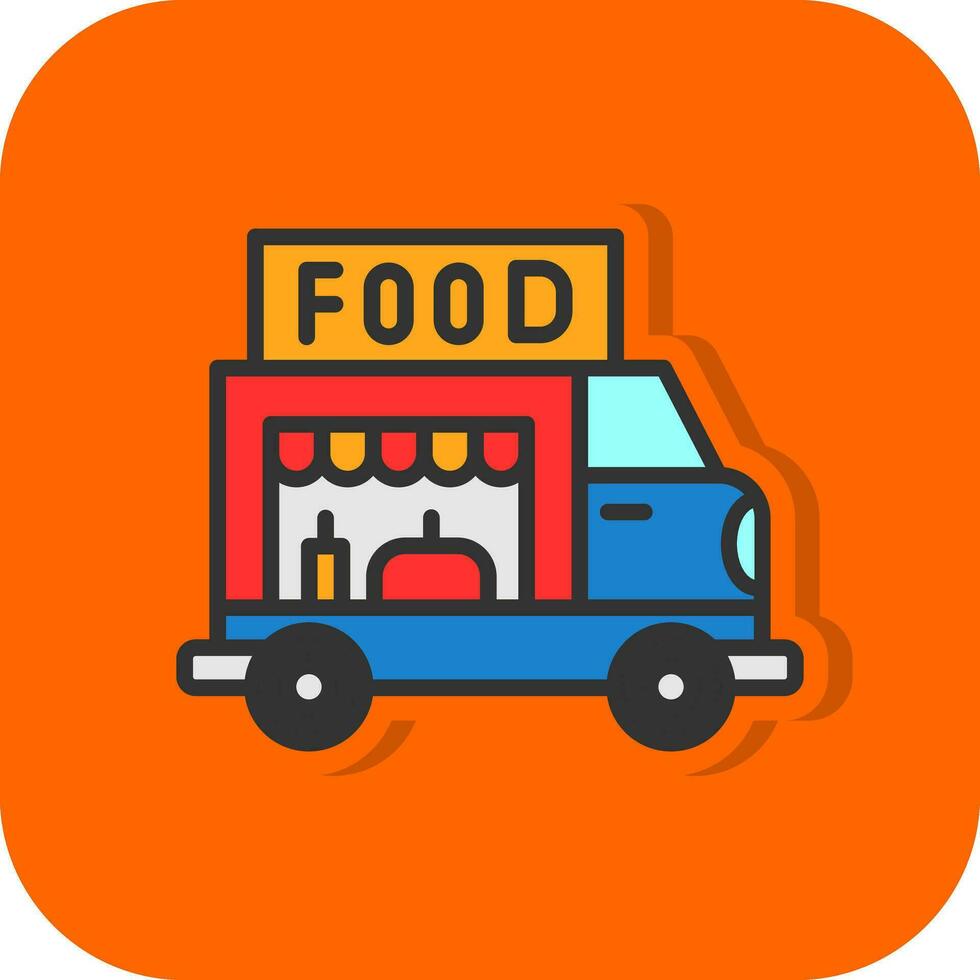 Food-Truck-Vektor-Icon-Design vektor