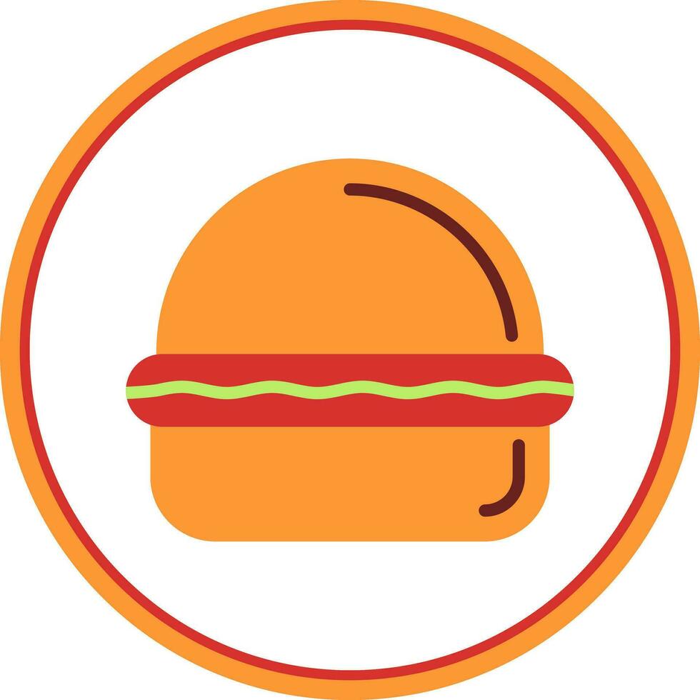 Hamburger-Vektor-Icon-Design vektor