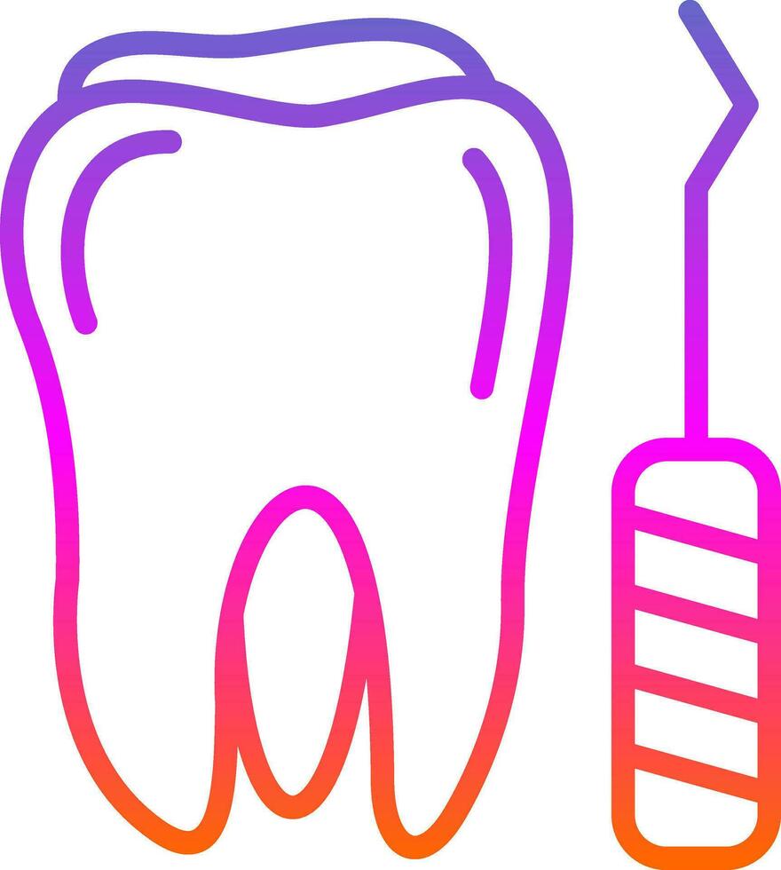 tandläkare vektor ikon design