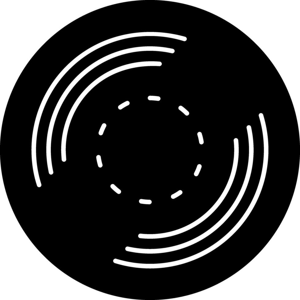 Vinyl Aufzeichnung Vektor Symbol Design