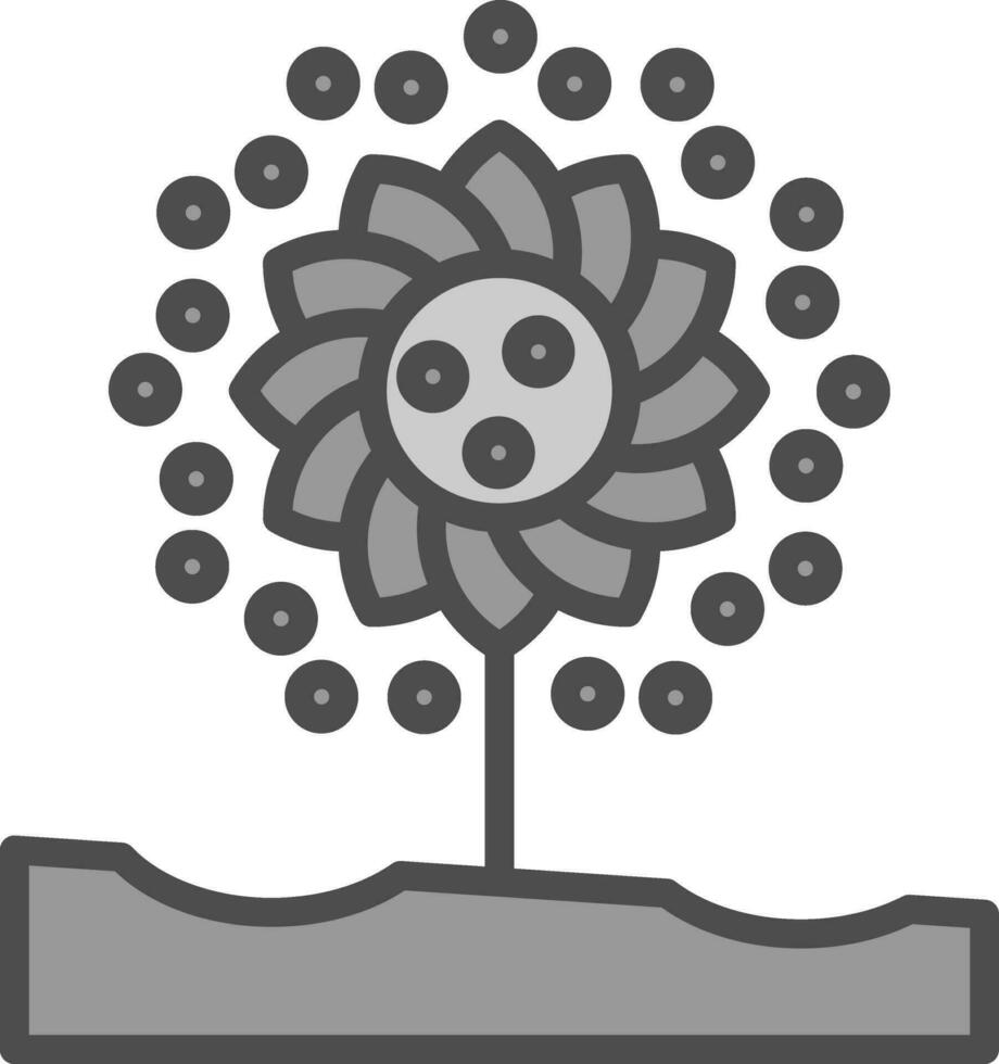 pollen vektor ikon design