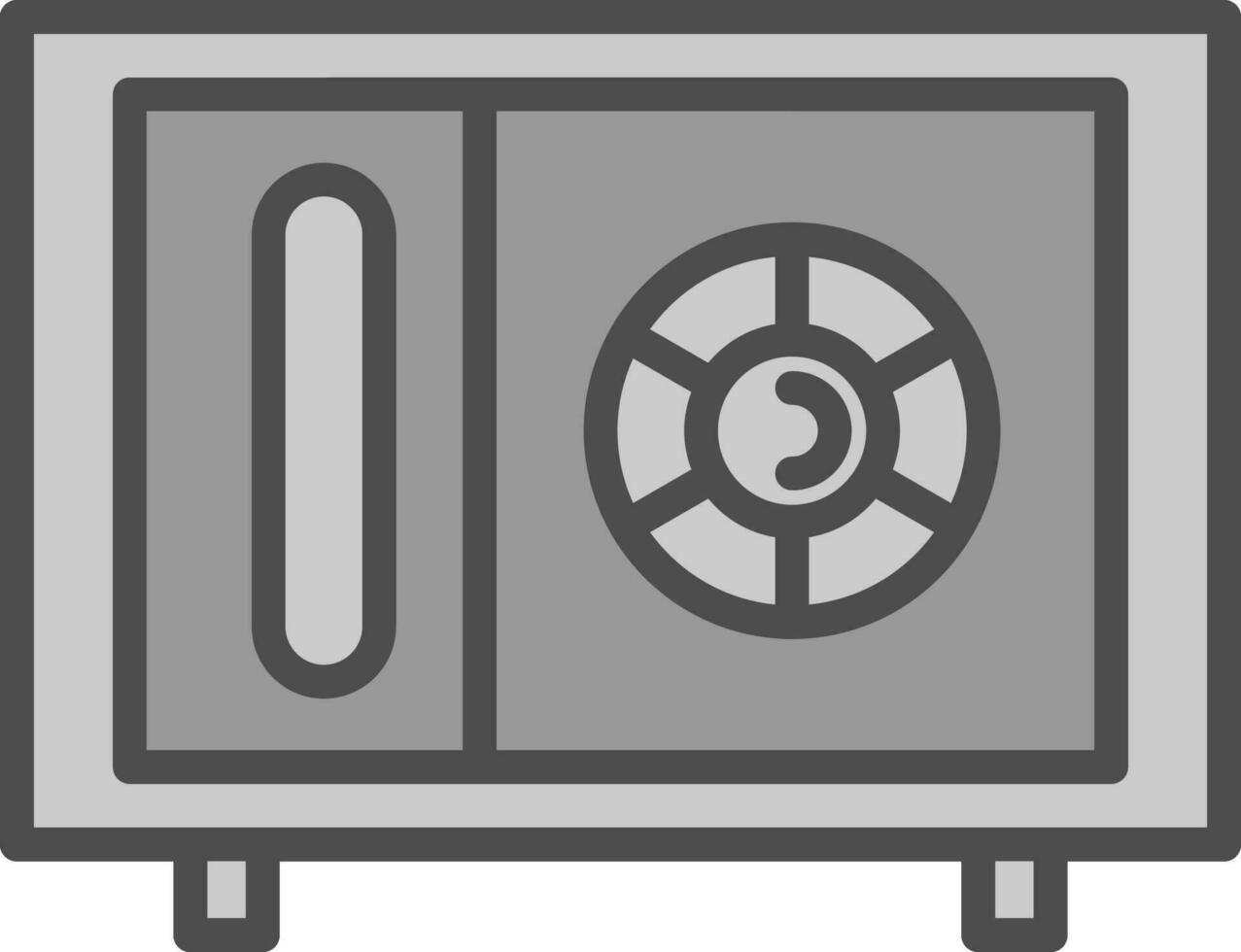 Safebox-Vektor-Icon-Design vektor