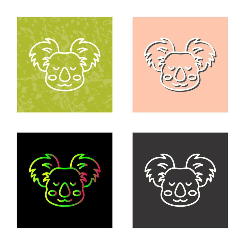 Koala-Vektorsymbol vektor