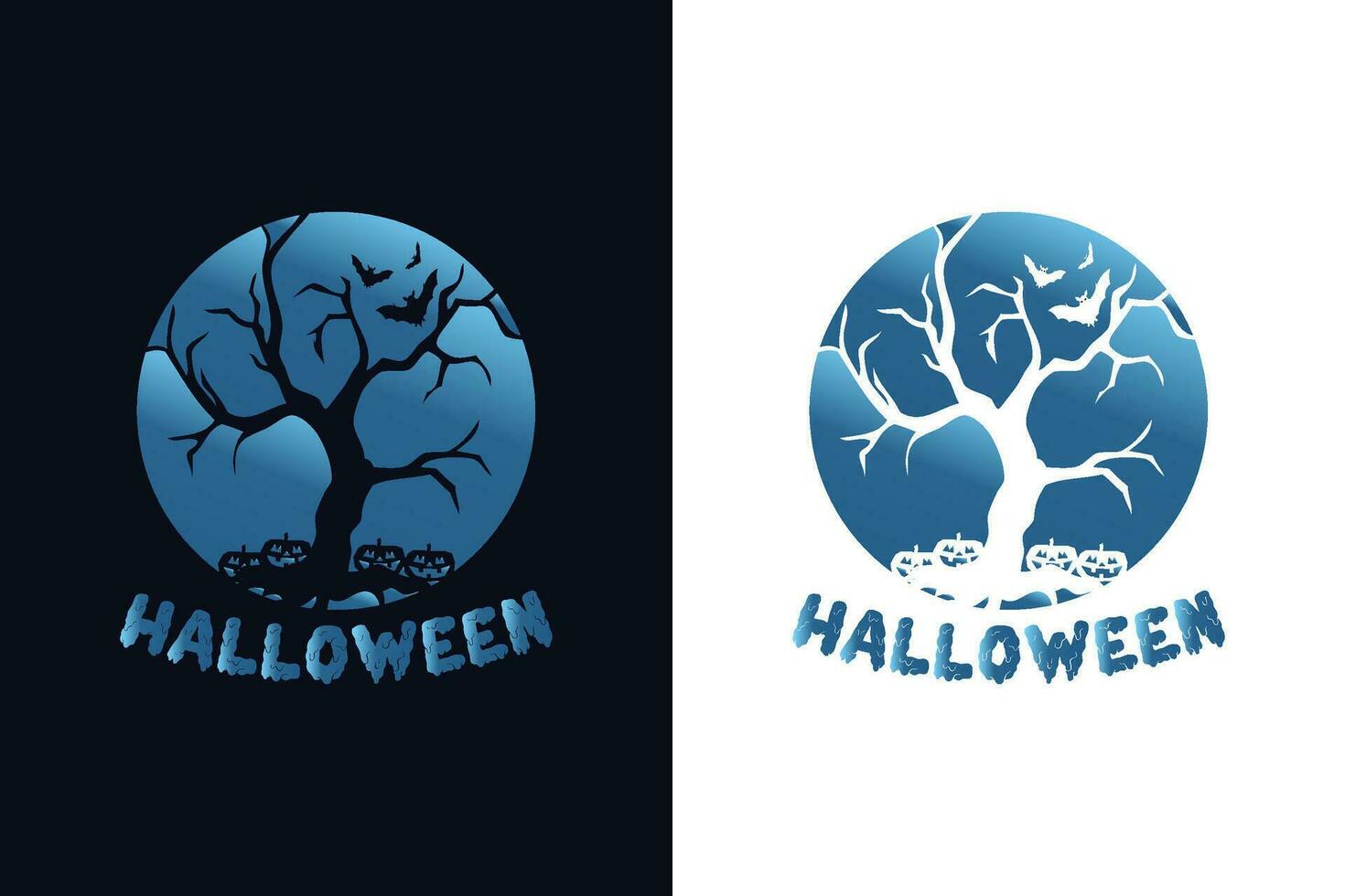 Halloween Typografie T-Shirt Design Vorlage. Halloween Design Vektor Illustration.