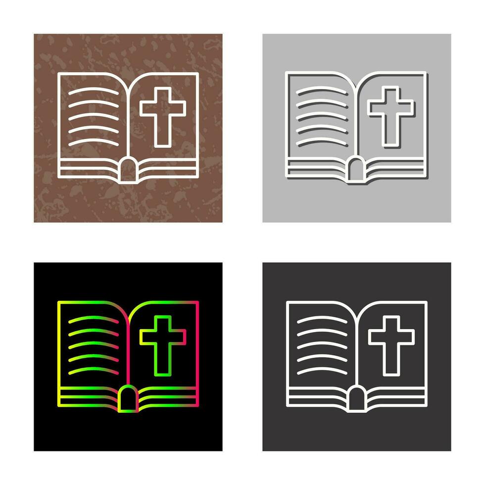 Bibel-Vektor-Symbol vektor