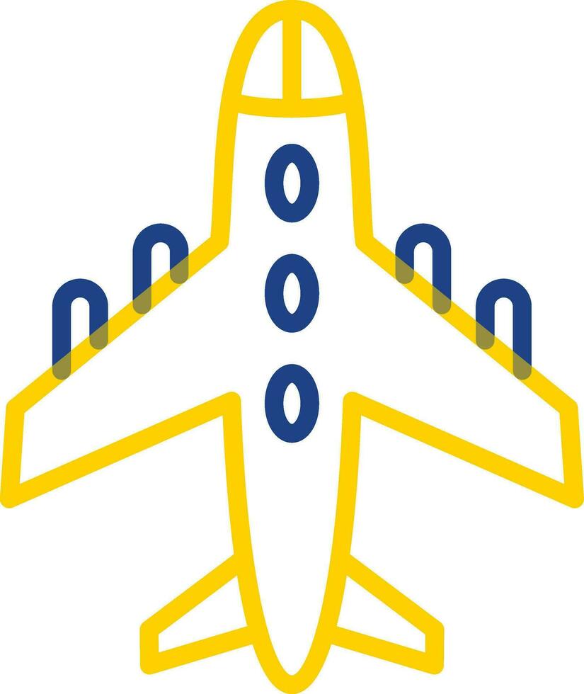 Flugzeug-Vektor-Icon-Design vektor