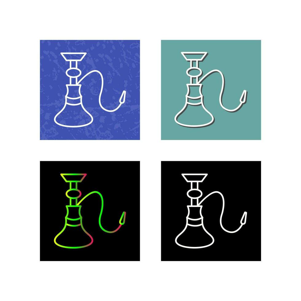 einzigartiges Shisha-Vektorsymbol vektor