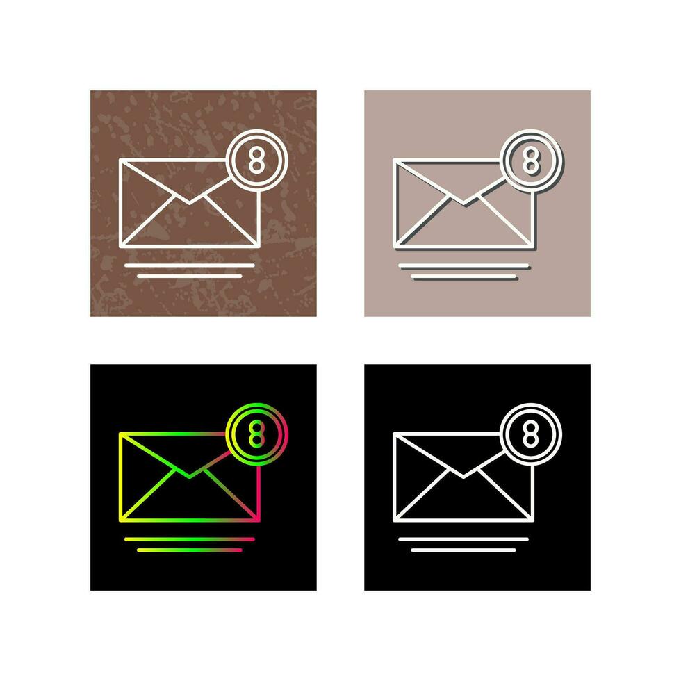 Mail-Vektor-Symbol vektor