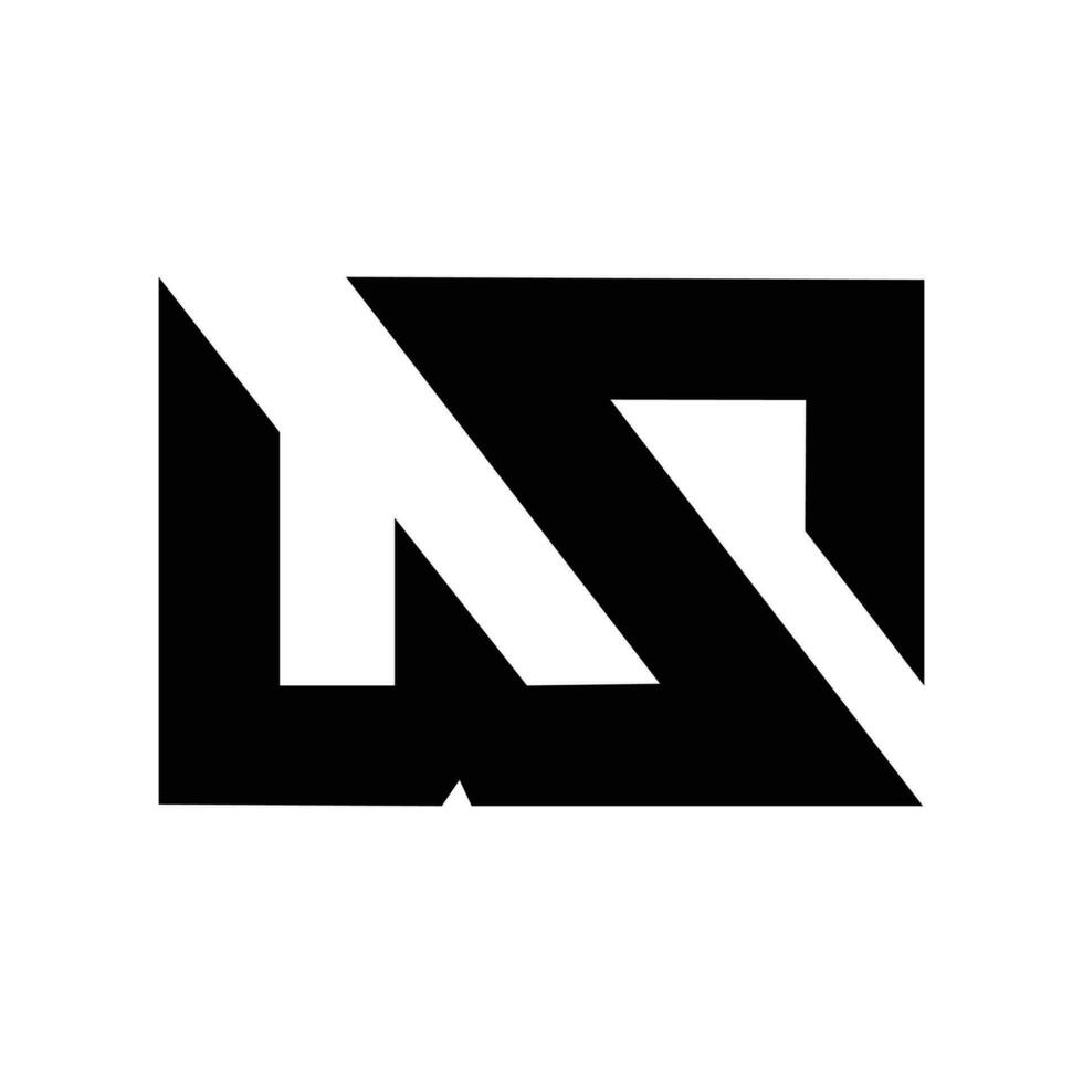 brev wz logotyp vektor