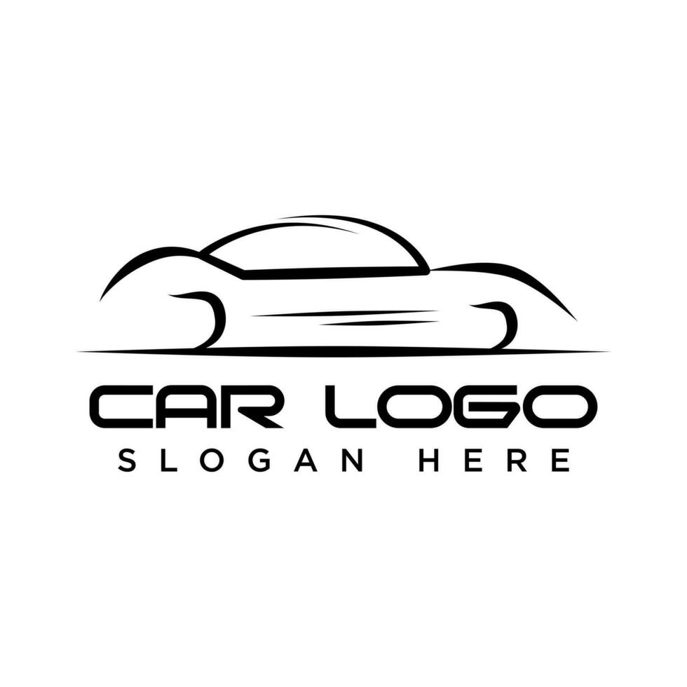 bil- logotyp. bil logotyp vektor illustration för företag och företag
