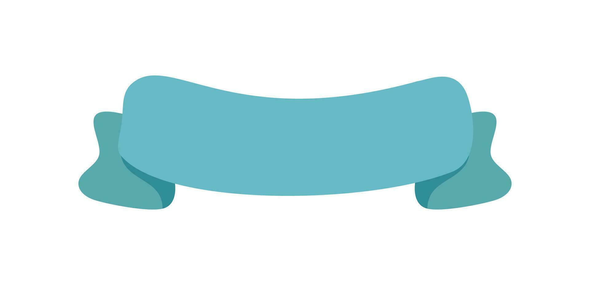 Tiffany Farbe Band Banner Symbol, Netz Design Element. Hand gezeichnet Vektor Illustration. Platz zum Ihre Text zum Geschäft, Gruß Karte und Ferien Kopieren Raum