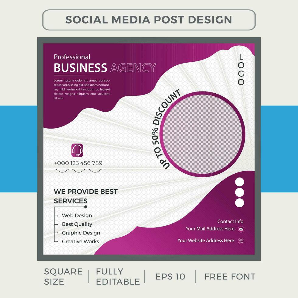 visualisera din företag Framgång upplåsning fri vektor marknadsföring mönster för social media posta webinar påverkan