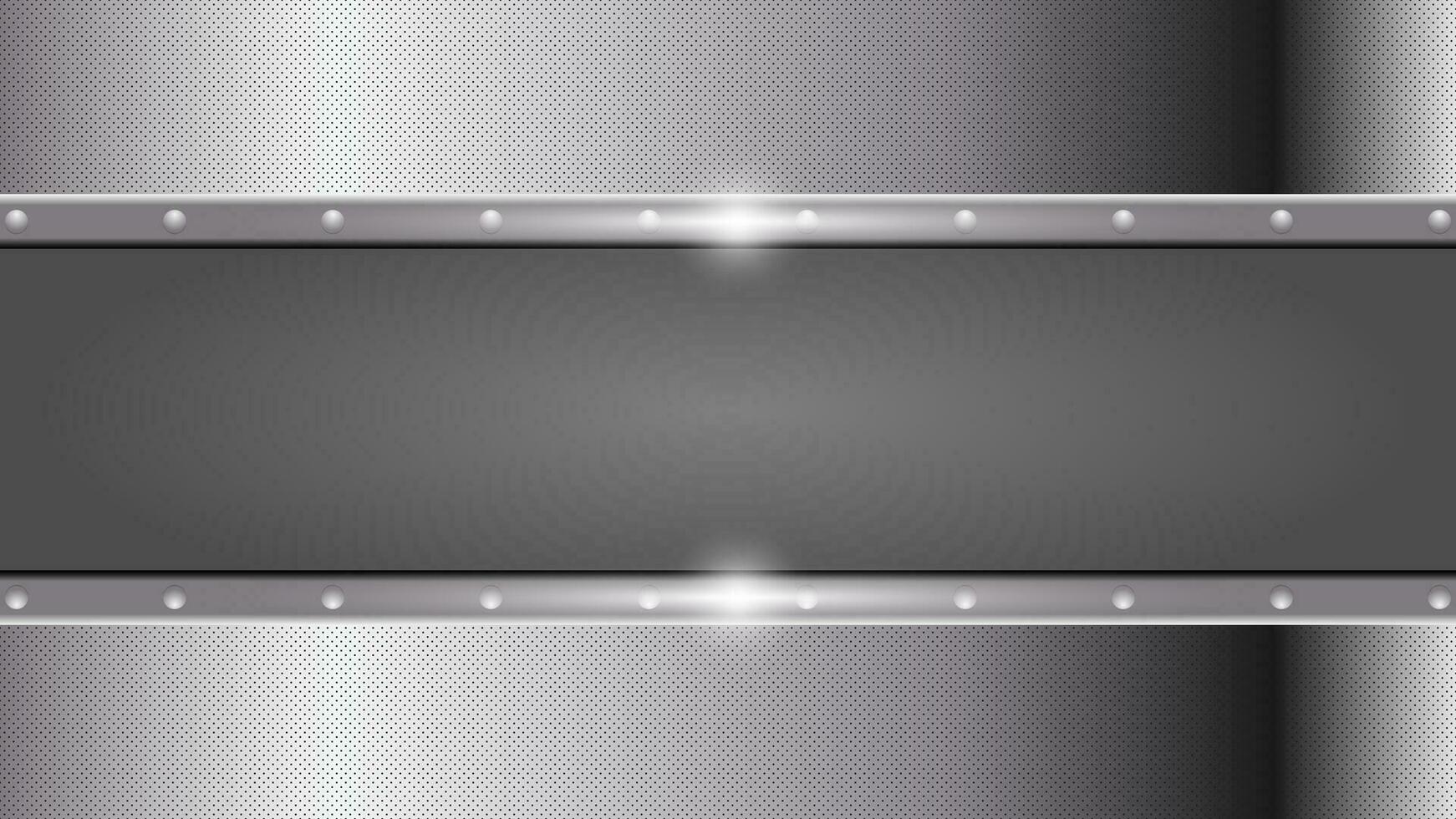 Metall Hintergrund mit Kopieren Raum Bereich vektor