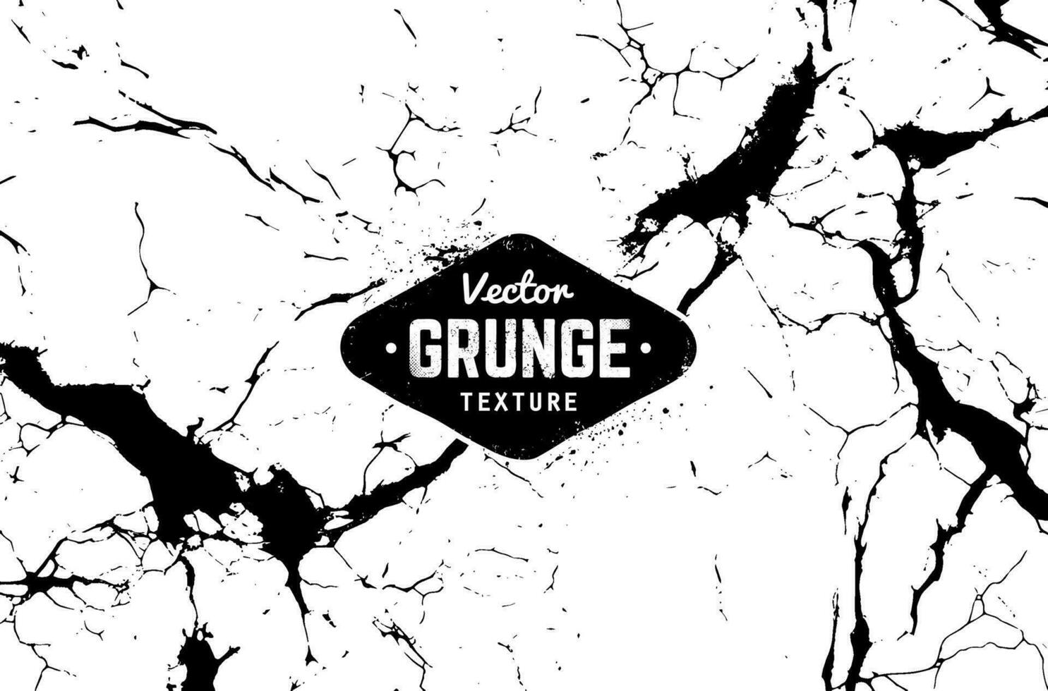 Grunge Textur mit Staub Kratzer und Risse. texturiert Hintergründe vektor