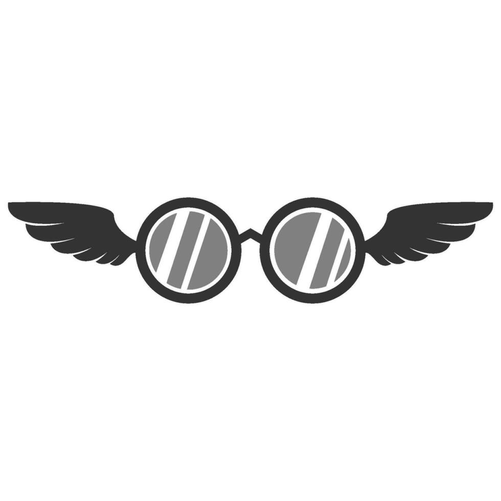 Optik Brille Logo Design vektor