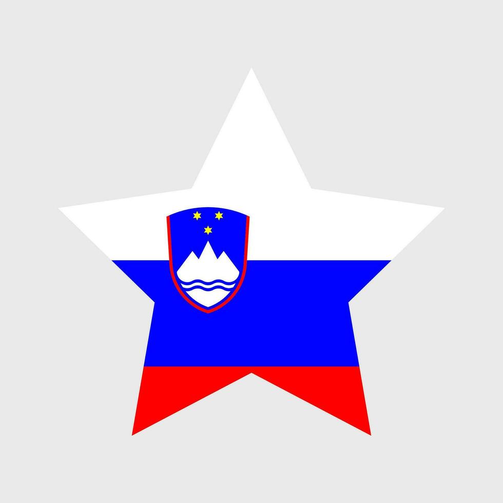 slovenien flagga vektor ikon