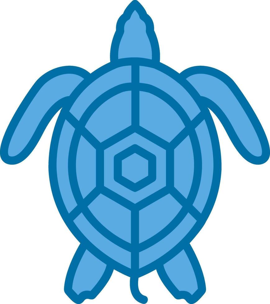 Schildkröten-Vektor-Icon-Design vektor