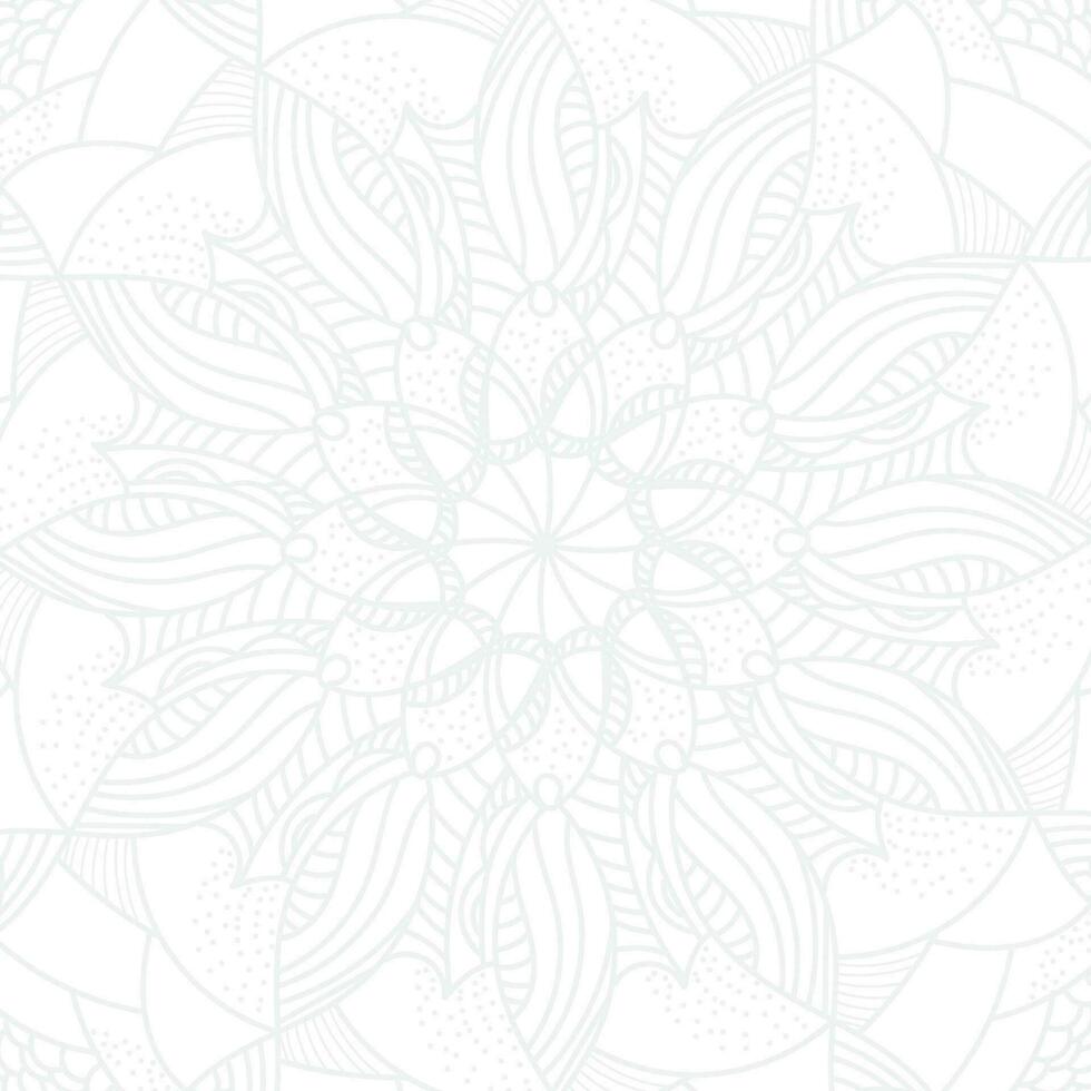 mandala mönster. årgång dekorativ element. hand dragen bakgrund. islam, arabiska, indian, ottoman motiv. perfekt för utskrift på tyg eller papper. vektor