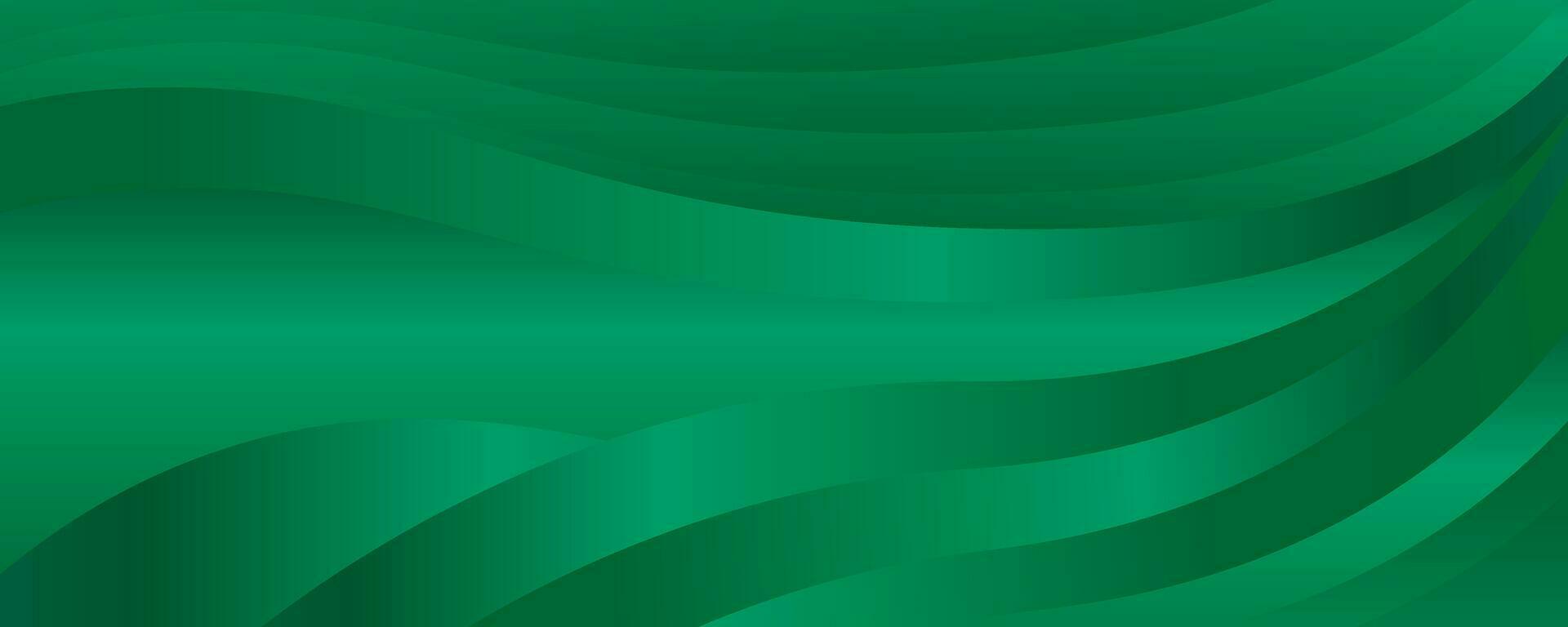 grön abstrakt bakgrund med böjd rader. vektor illustration för din design.